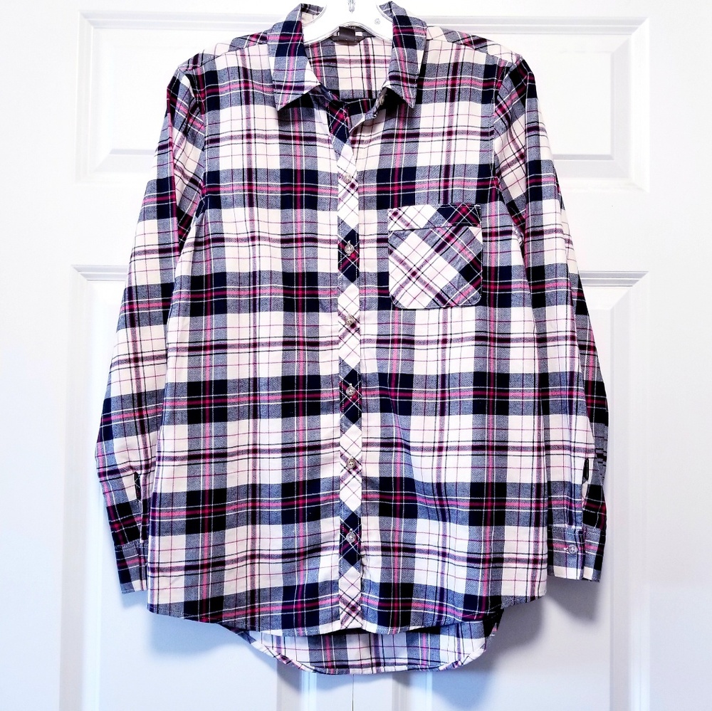 Eddie Bauer Classic Fit Button Down Flannel Shirt